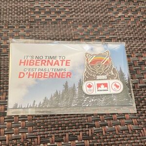 2026 Olympic Petro Canada Bear Pin